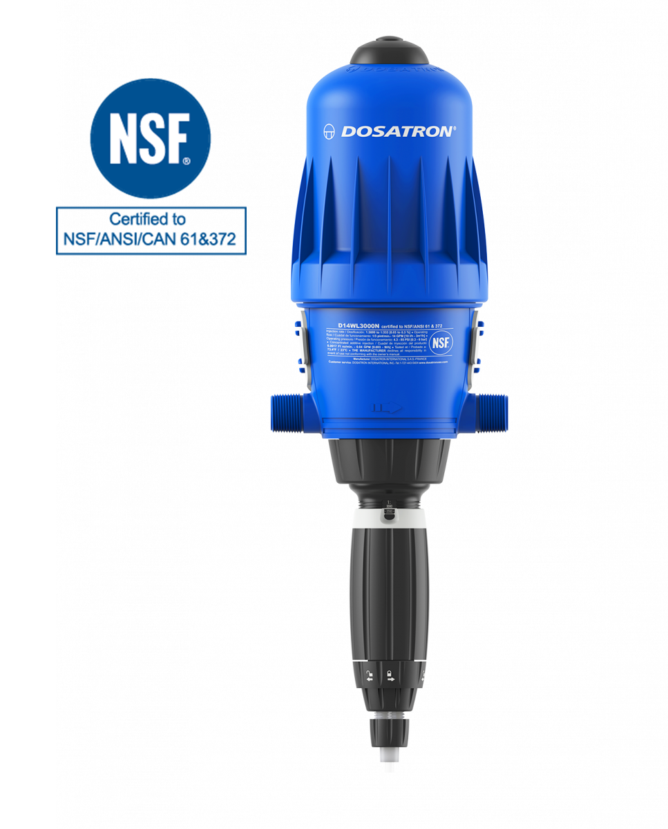 NSF certified D14WL2NAF chlorinator