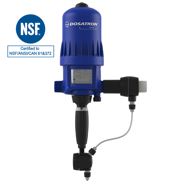 Dosatron NSF certified chlorine dosing pump - D8WL3000IE model