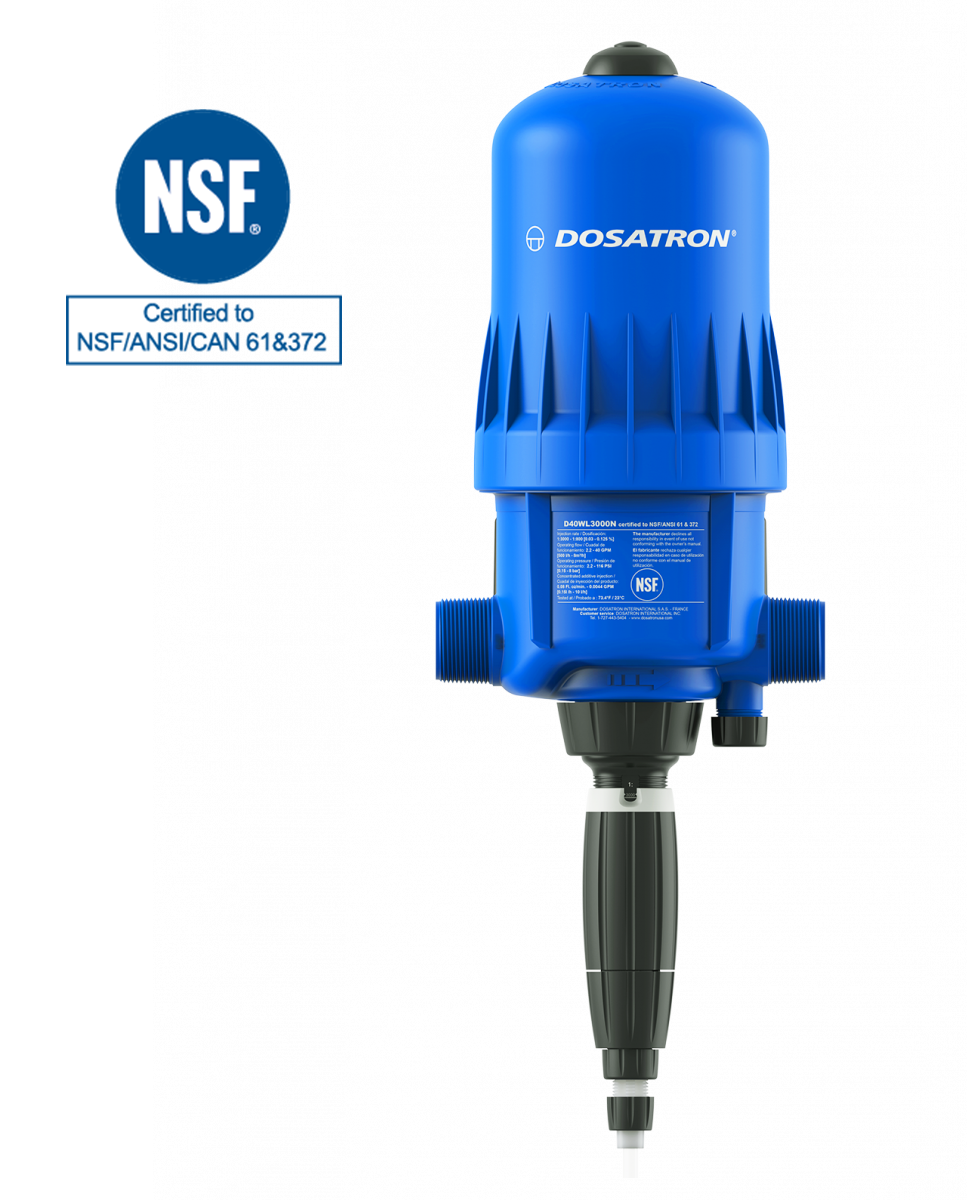 NSF Certified Chlorinator D40WL3000NAF