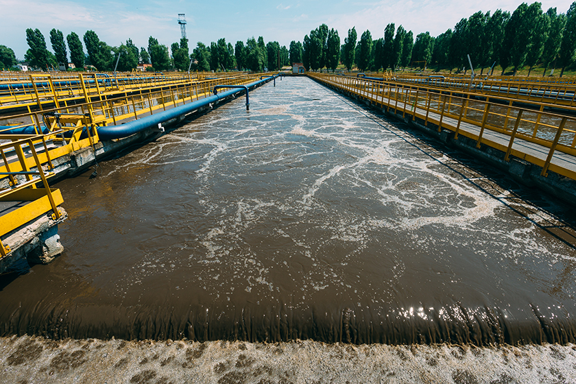 Bomba dosificadora de polímeros - Planta de tratamiento de aguas residuales - img1