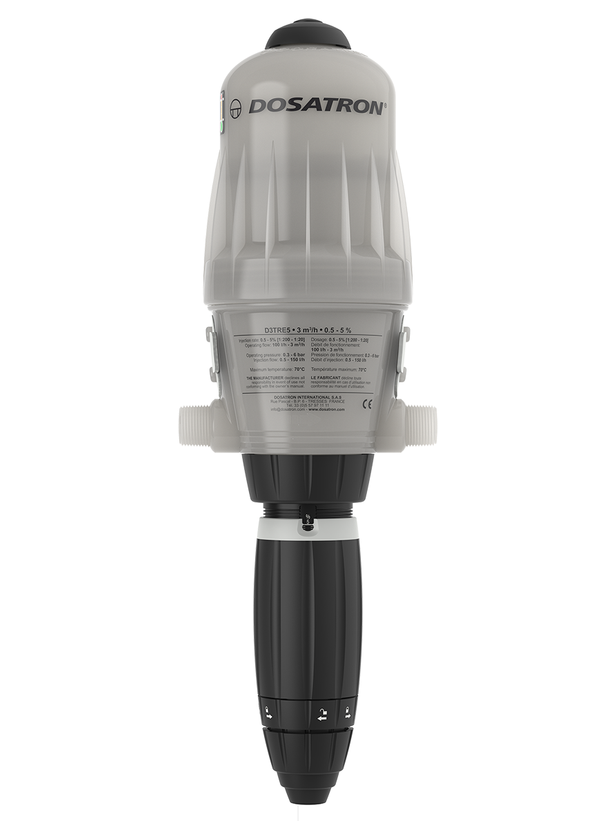 Dosatron Hochtemperatur-Dosierpumpe - D3TRE5 - Vorderseite