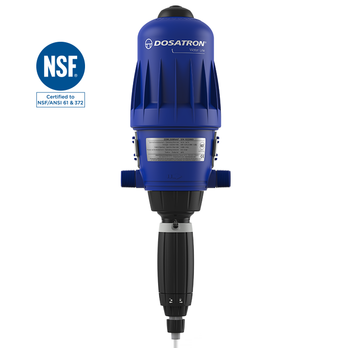 Dosatron NSF-certifierad klordoseringspump - modell D3WL3000N