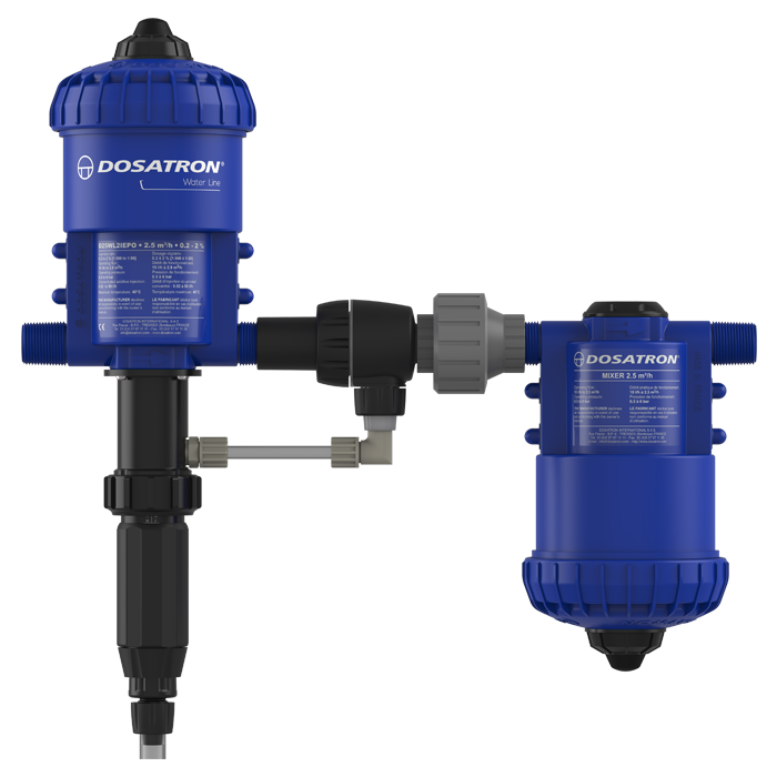 Dosatron pump för rening av avloppsvatten - modell D25WL2IEPPO